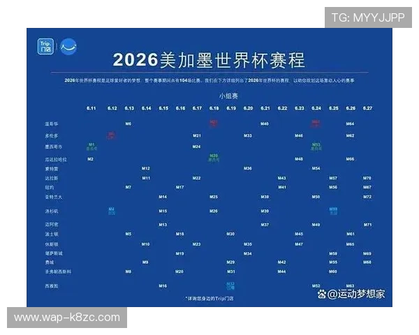 2026年美加墨世界杯预选赛赛程表全攻略及比赛时间一览